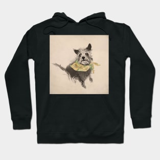 Vintage Style Dog Portrait Hoodie